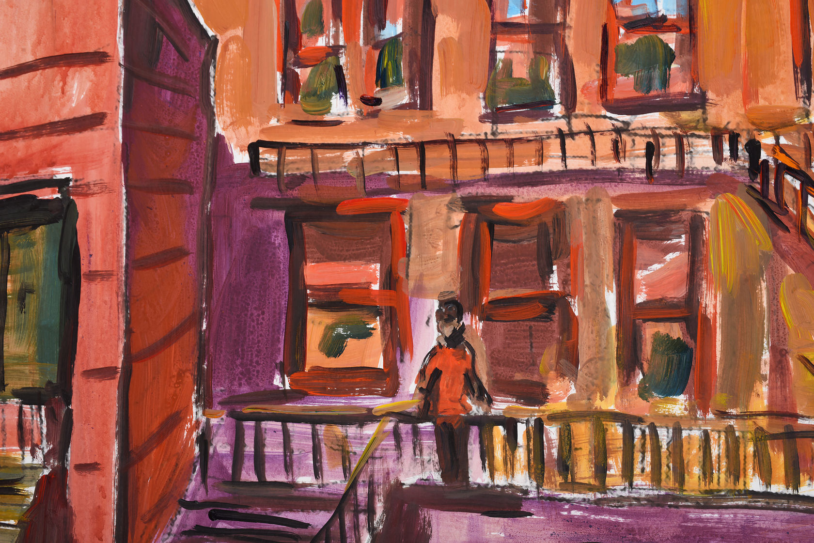 Bob Dylan, Cityscape, 2017