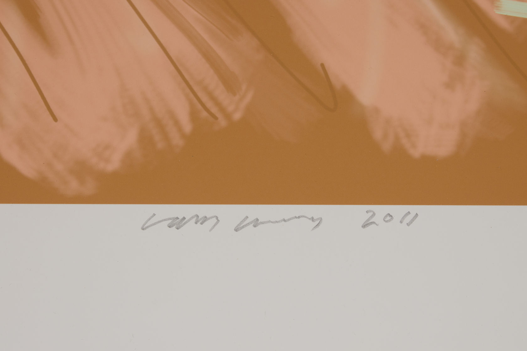 David Hockney The Arrival of Spring in Woldgate, East Yorkshire, 5th March 2011