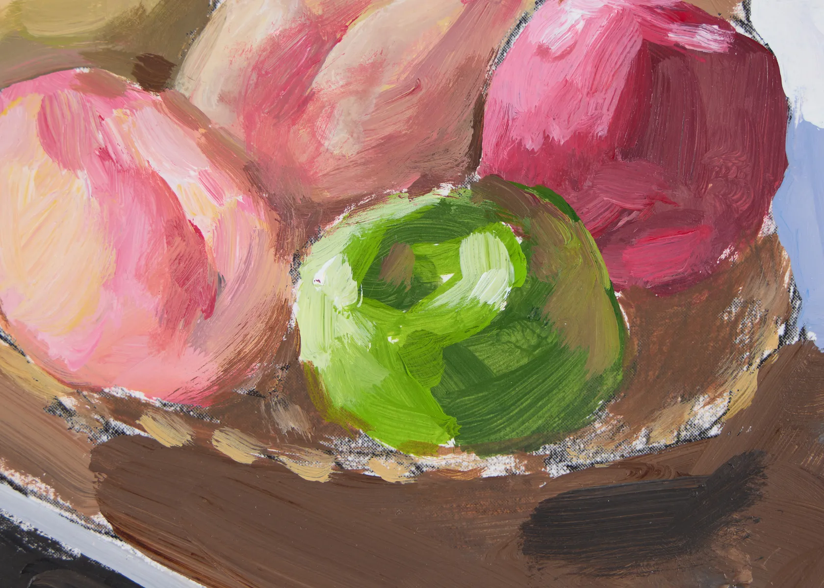 Bob Dylan, Still Life with Peaches , 2024