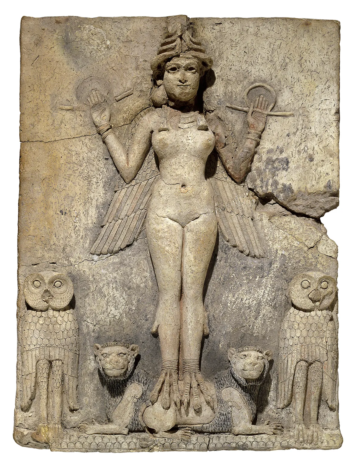 Queen of the Night Relief, c.1750 BC.
