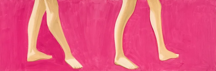 Alex Katz Red Dancer 5, 2018