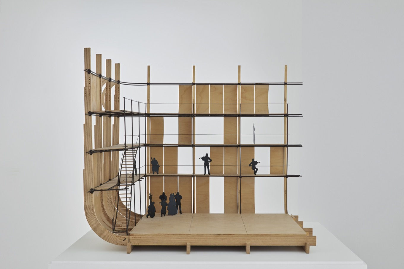 Renzo Piano Building Architects Portion of the Building - Presentation Model, 1996