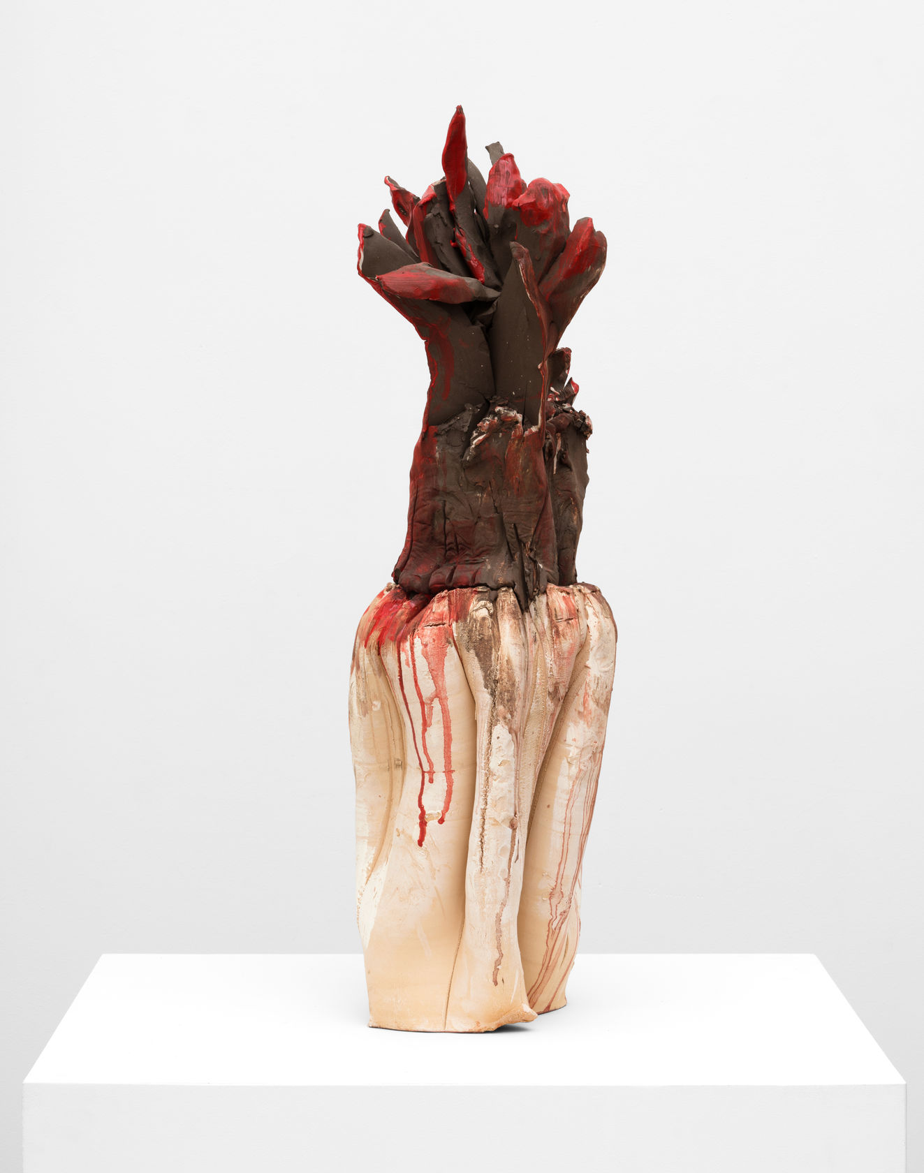 PIÑATA, 2021 Ceramic 72 x 27 x 21 cm (28.35 x 10.63 x 8.27 in)