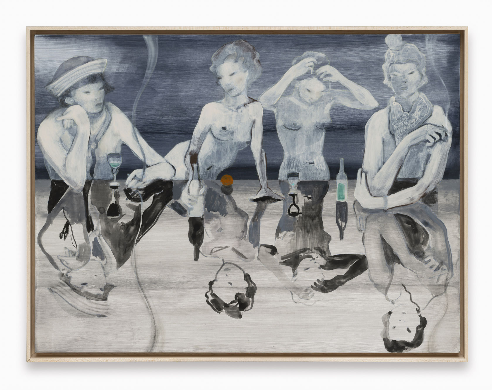 Lisa Brice Untitled, 2023 Pigment on board 40.6 x 50.8 cm (15.98 x 20 in)