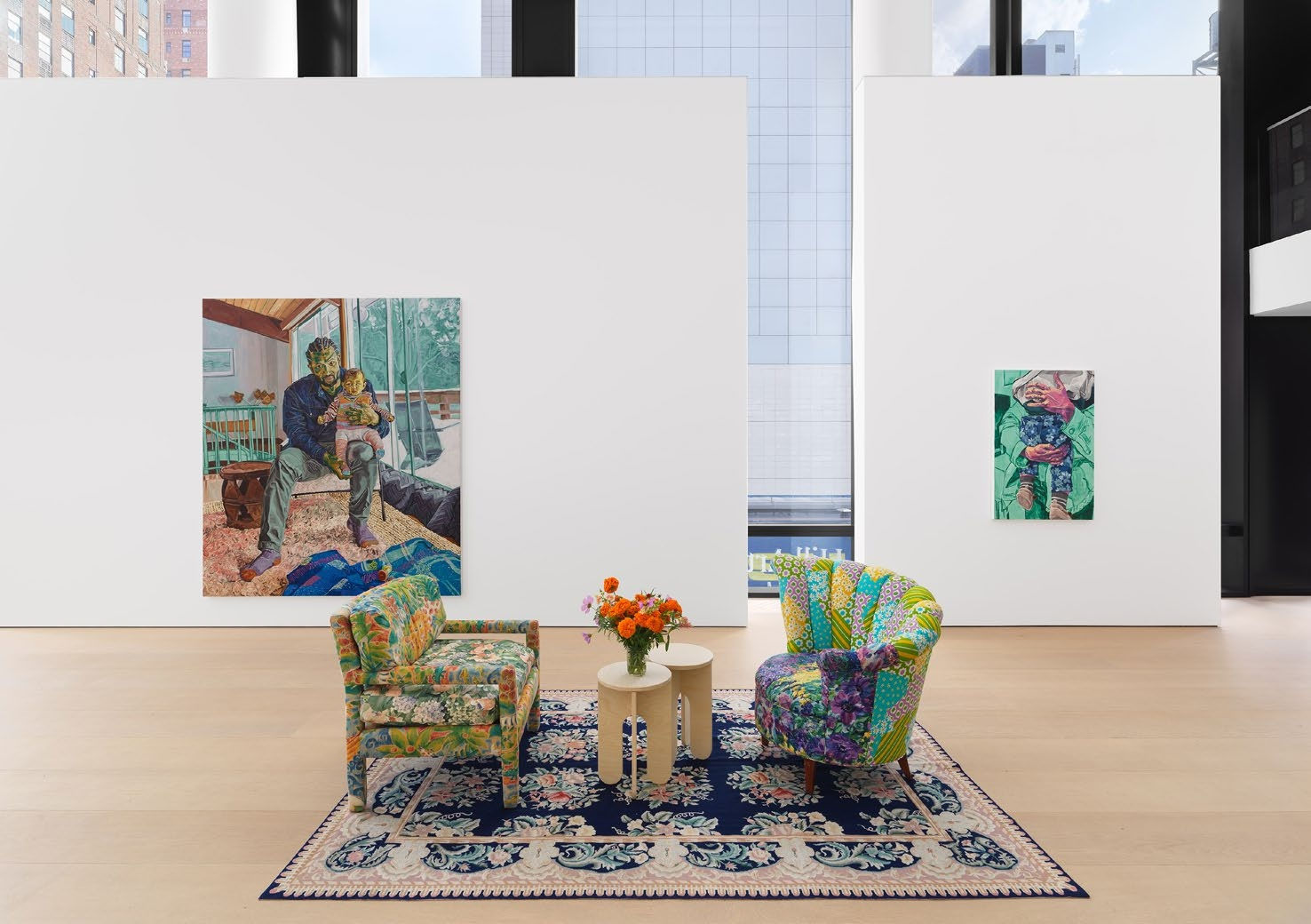 Jordan Casteel: Field of view Solo show, installation view, Hill Art Foundation, New York 13 September—23 November 2024