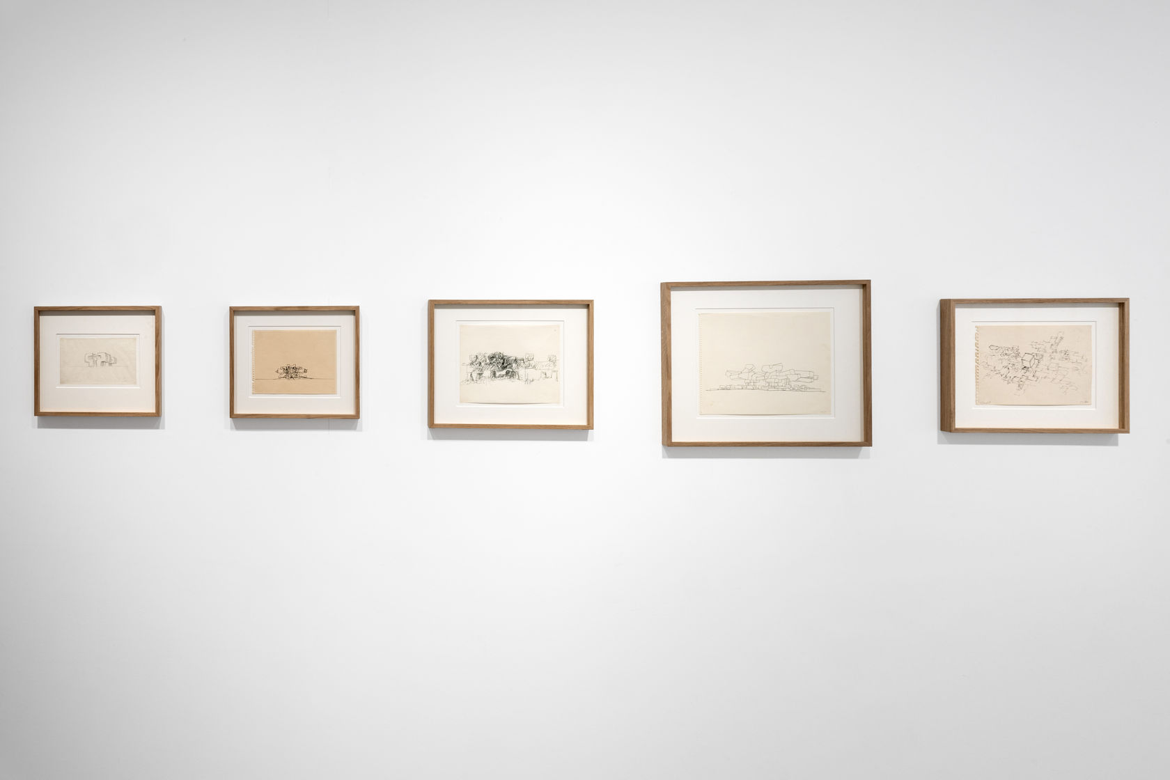 Works from the 1960s, installation view, Thaddaeus Ropac, Paris Marais, 2025. Photo: Pierre Tanguy.