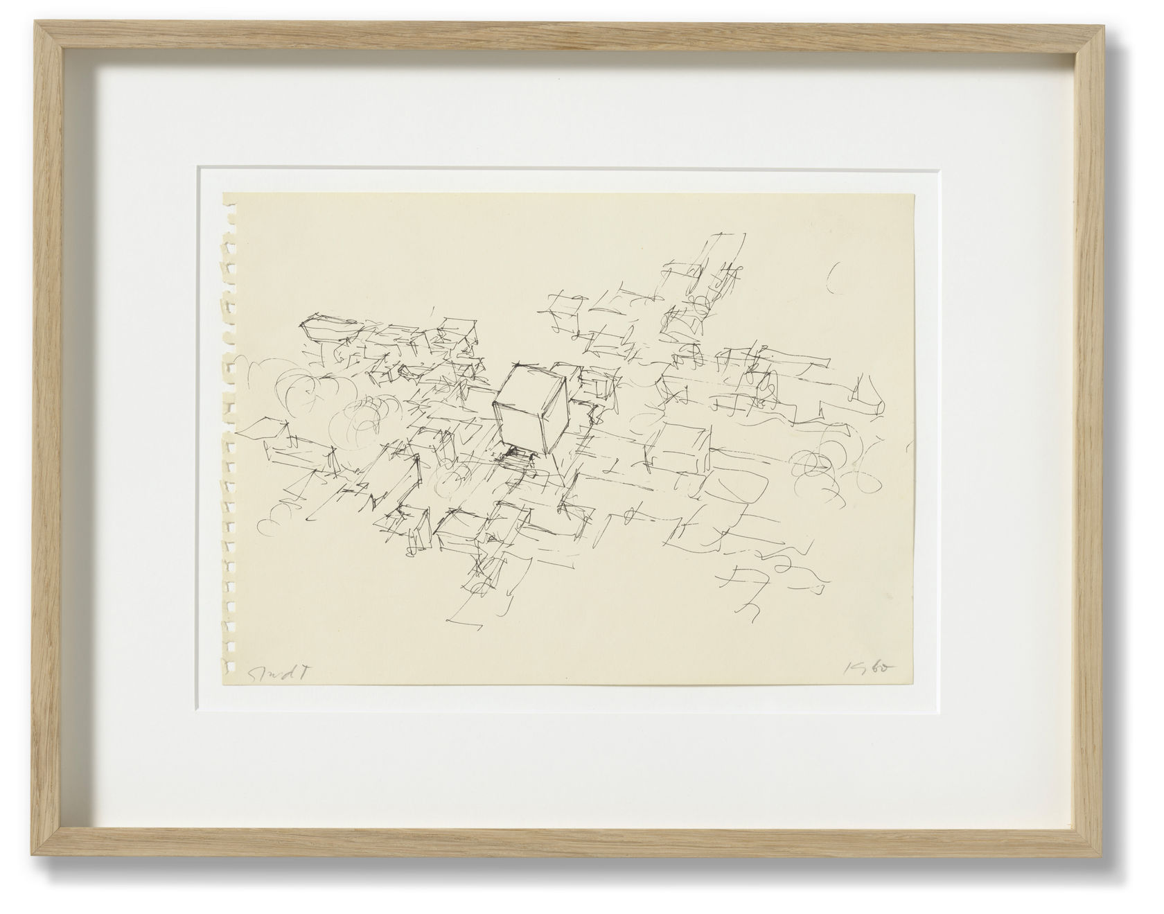 Hans Hollein City, 1960 Indian ink on paper 30 x 40 cm (11.81 x 15.75 in)