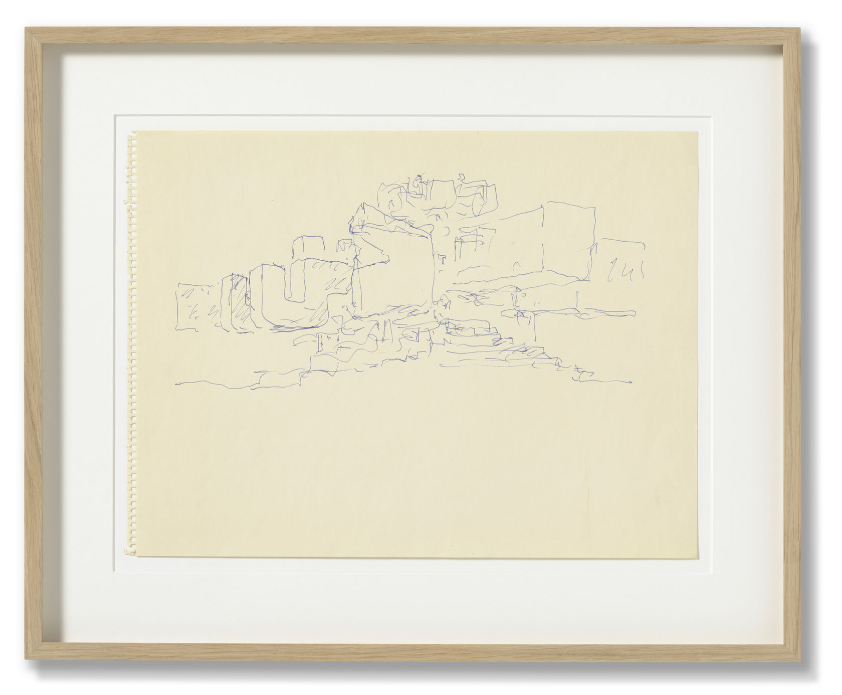 Hans Hollein City, 1962 Ink on paper 30.2 x 40.3 cm (11.89 x 15.87 in)
