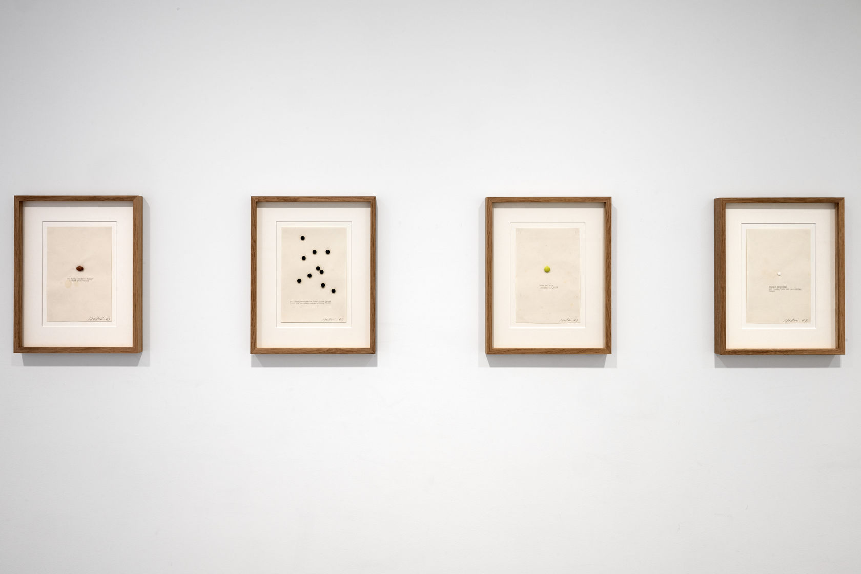 Works from the 1960s, installation view, Thaddaeus Ropac, Paris Marais, 2025. Photo: Pierre Tanguy.