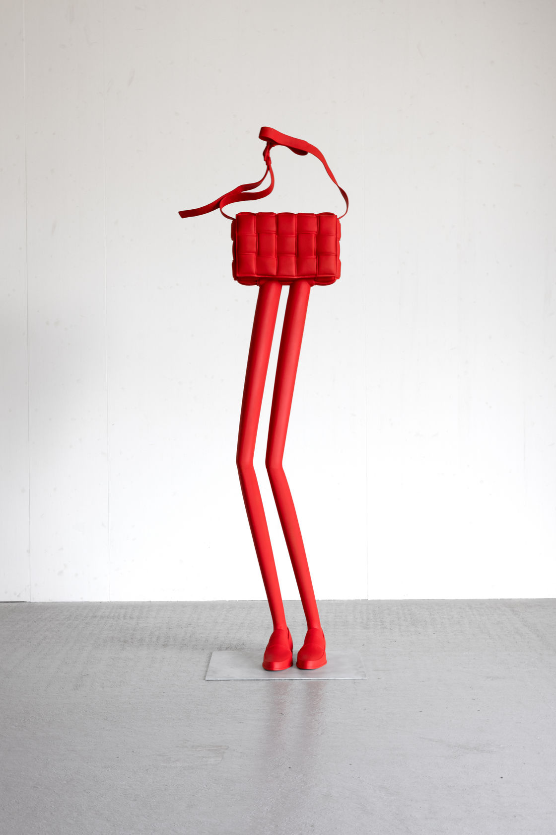 Erwin Wurm Vanity (Bag Sculptures), 2023 Aluminium and paint 243 x 76 x 52 cm (95.67 x 29.92 x 20.47...