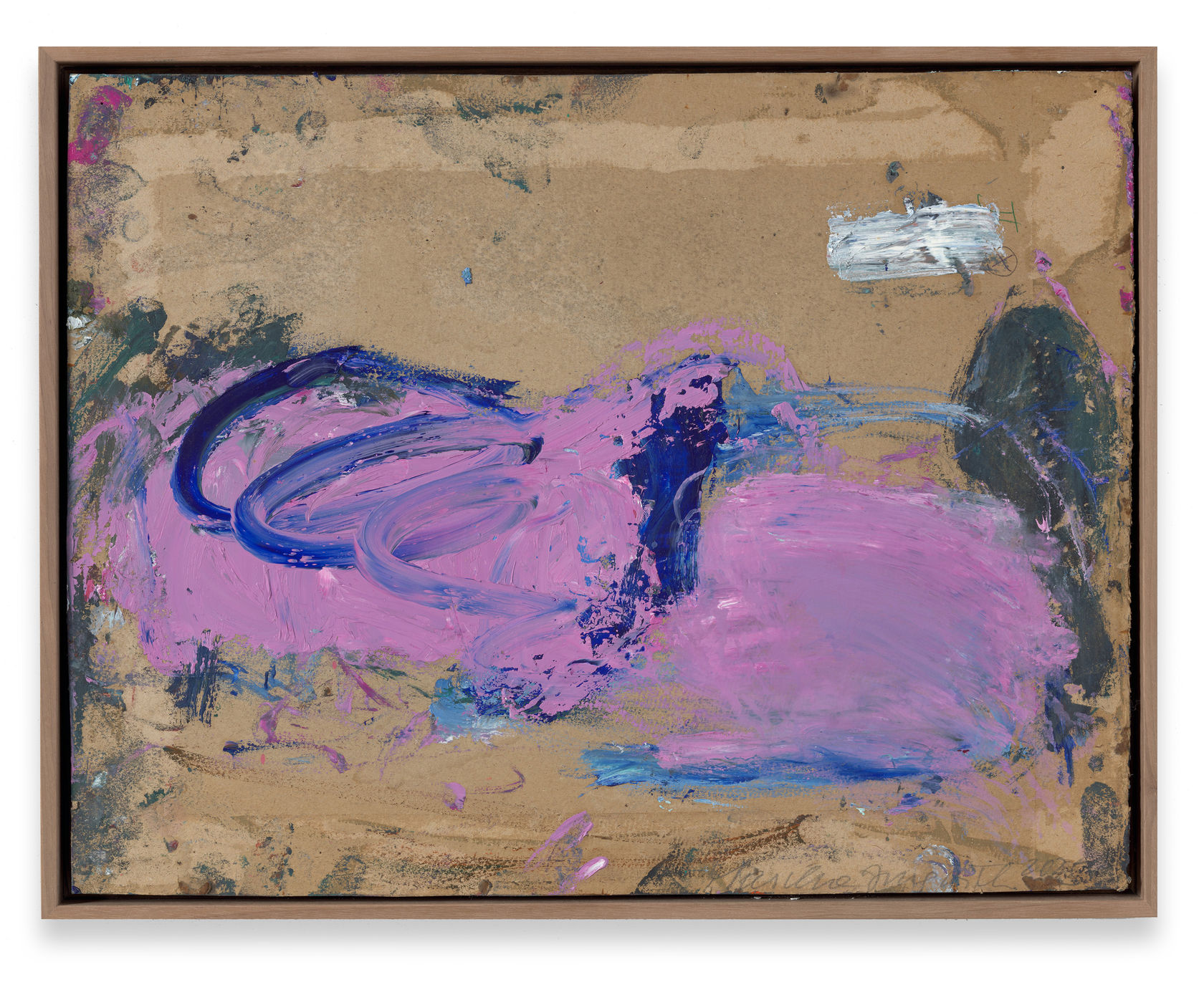 Martha Jungwirth Untitled, 2025 Oil on board 31.8 x 40.9 cm (12.52 x 16.1 in)