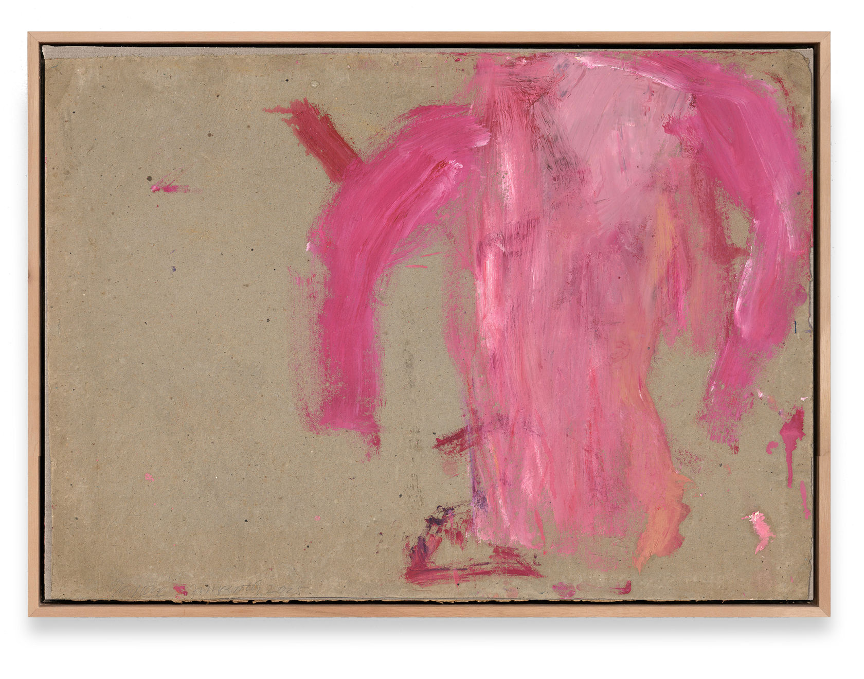 Martha Jungwirth Untitled, 2025 Oil on paper on canvas 65 x 90.5 cm (25.59 x 35.63 in)