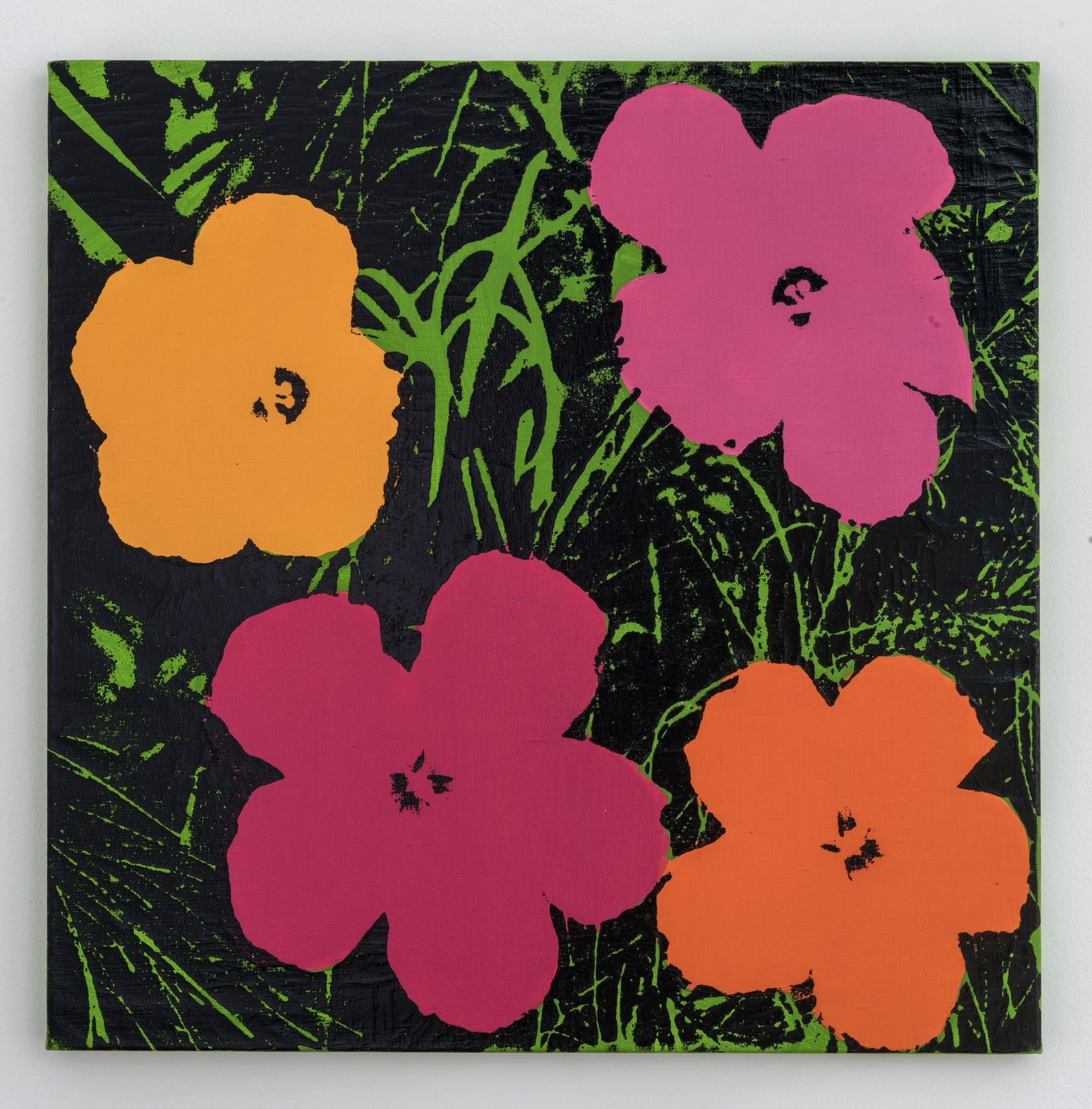 Sturtevant, Warhol Flowers (1970); Thaddaeus Ropac