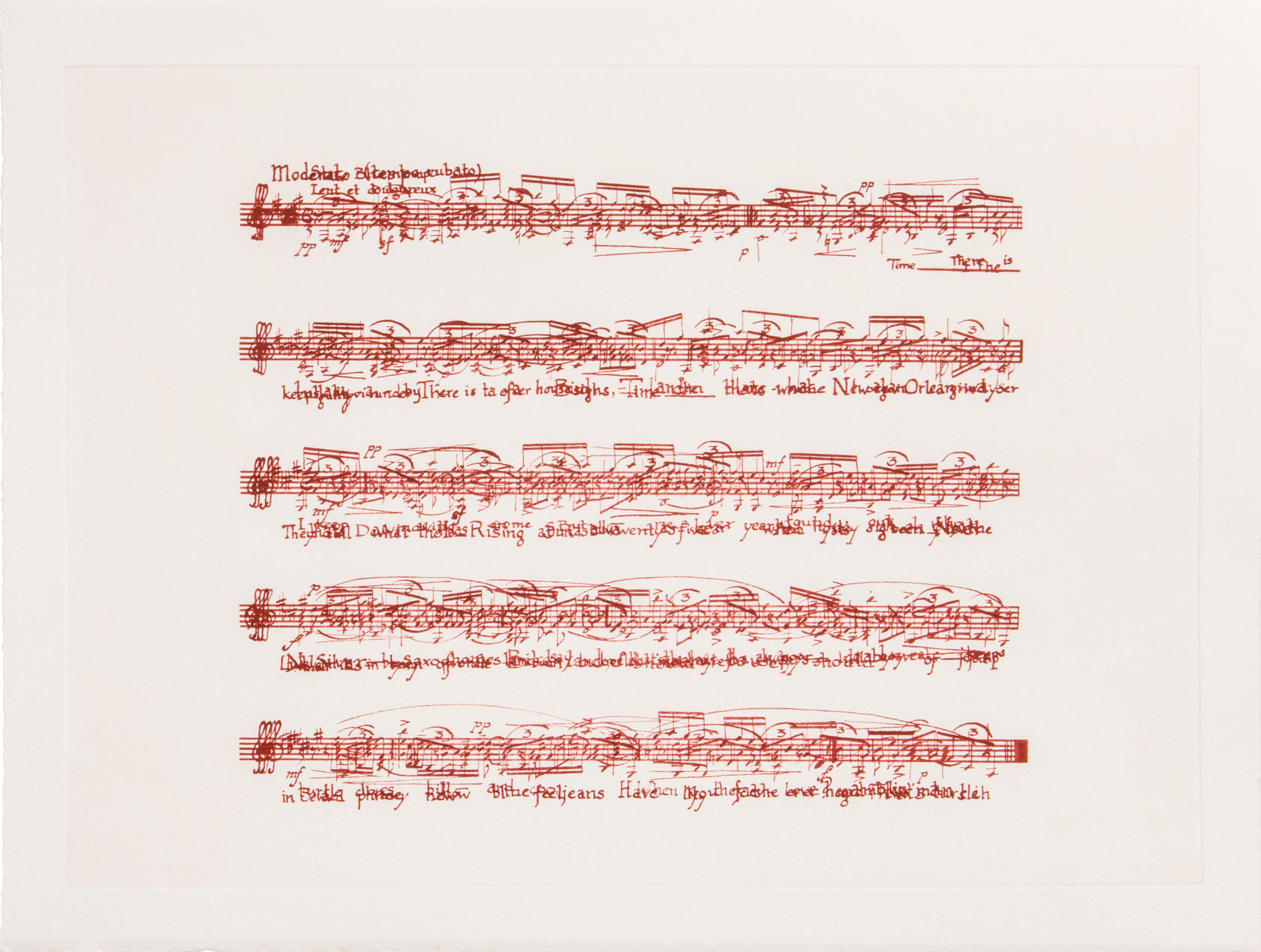 Oliver Beer Variation I (Burdon Shearing Dylan Debussy Satie), 2016