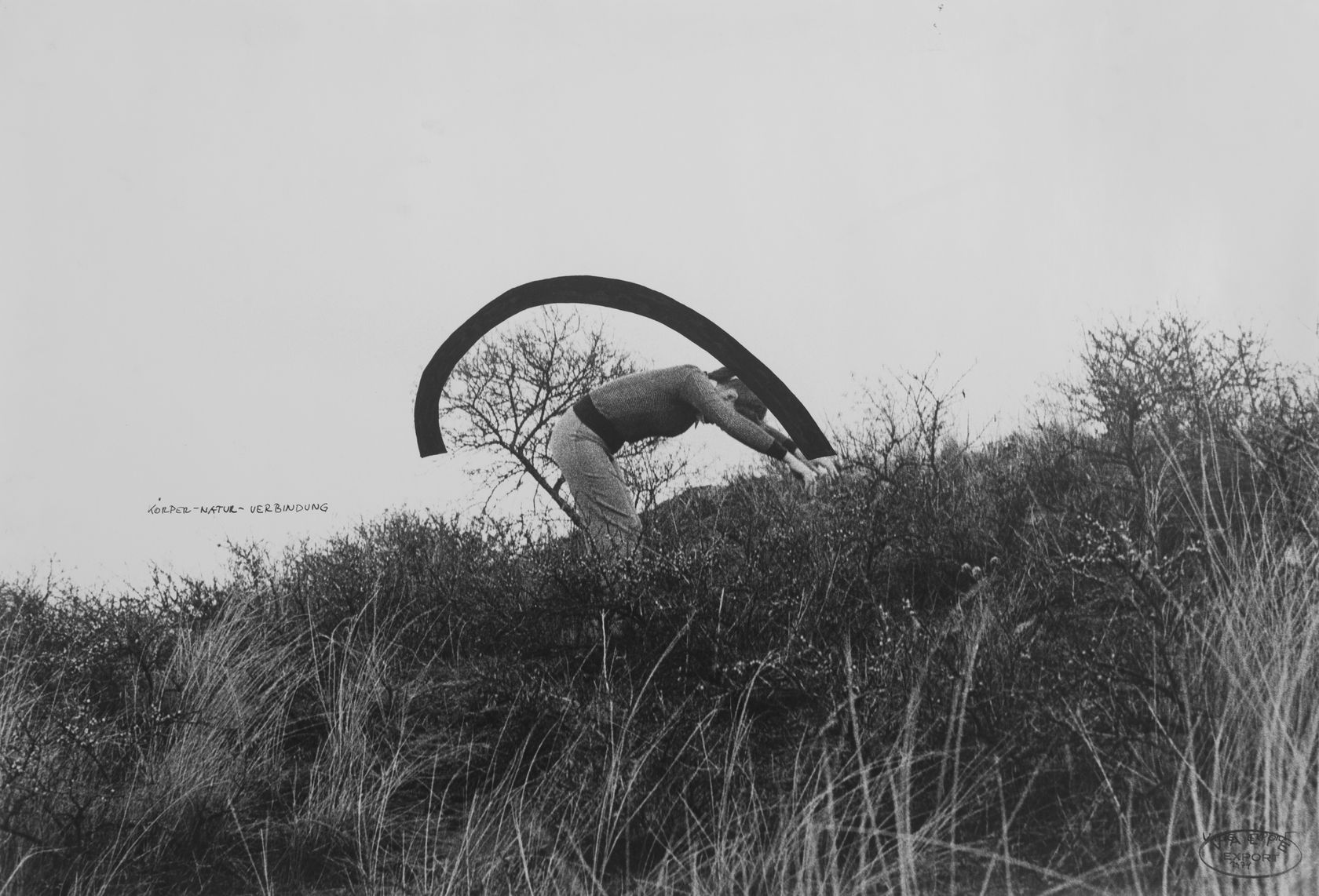 Valie Export, KÖRPER-NATUR- VERBINDUNG (1974); The 1980 Venice Biennale Works at Thaddaeus Ropac Ely House 2019