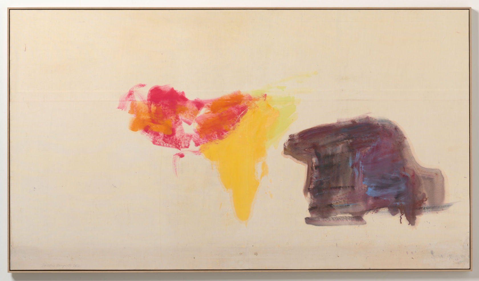 Martha Jungwirth, Ohne Titel, aus der Serie 'Francisco de Goya, Asmodea', 2022