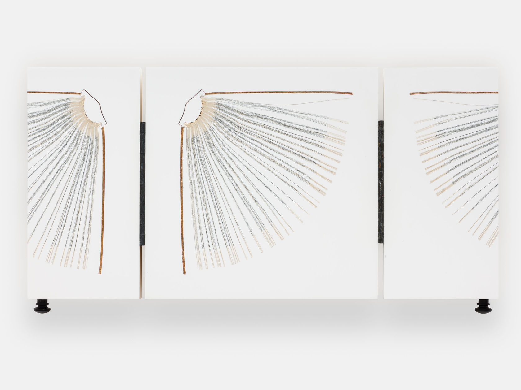 Oliver Beer, Book End (Clara Schumann: An Artist's Life, Her Diaries and Letters), 2020