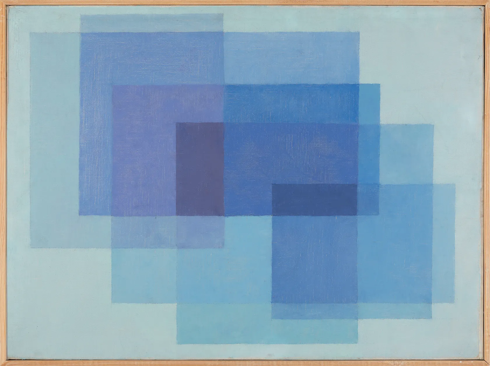 Ana Sacerdote, Azul y Celeste (Blue & Skyblue), 1956