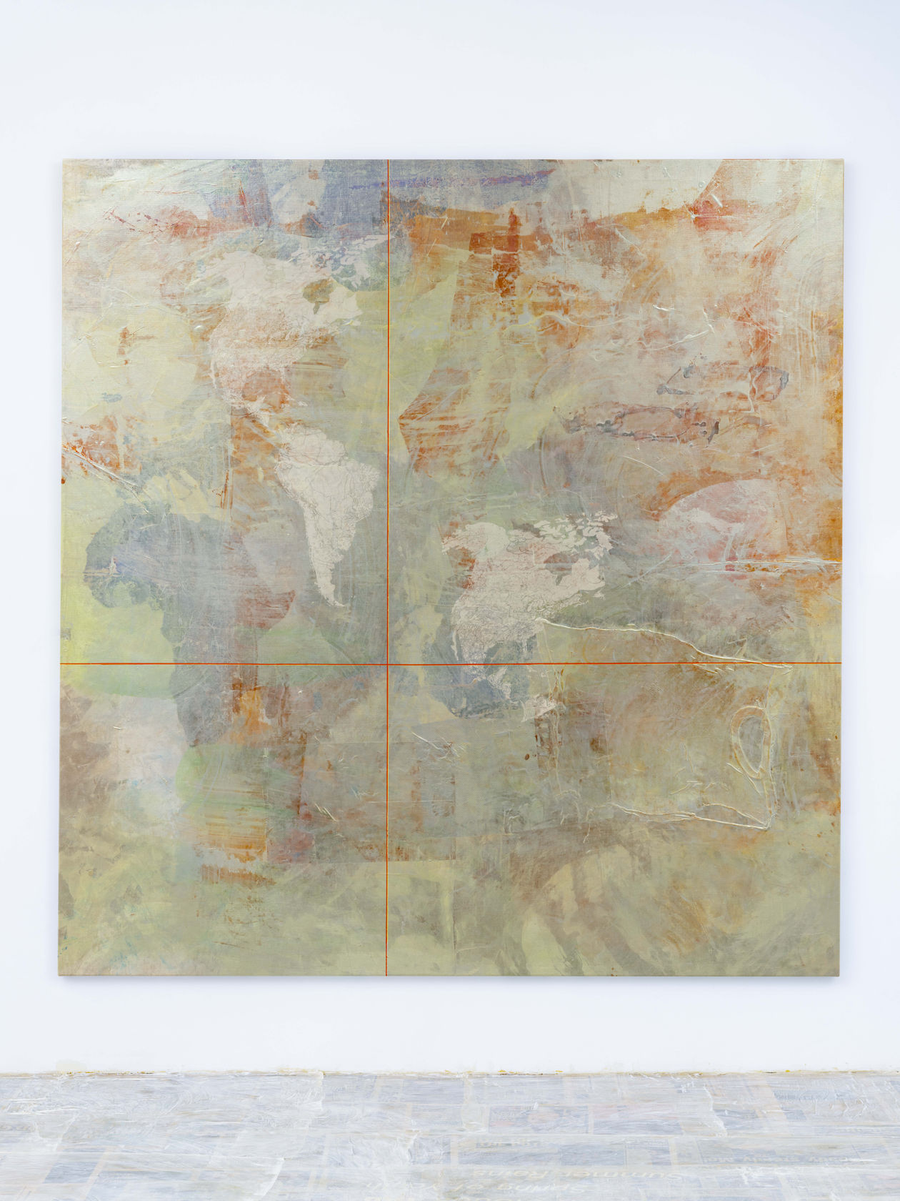 Mandy El–Sayegh, White Grounds (co-ordinates of desire), 2023