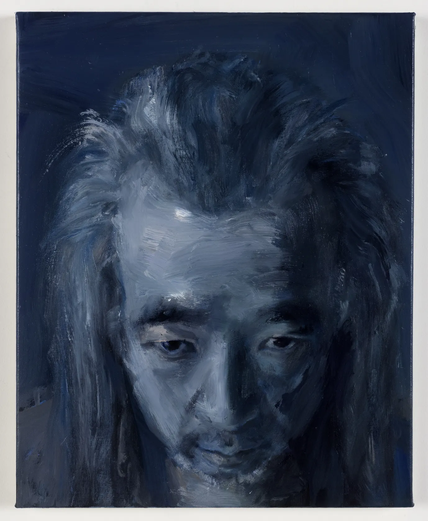 Yan Pei–Ming Autoportrait, le calme, 2020