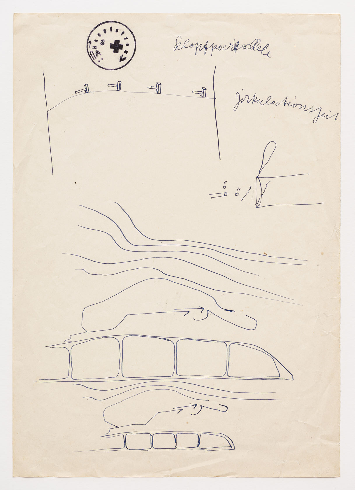 Joseph Beuys Estate, Klopfparallele Zirkulationszeit, 1965