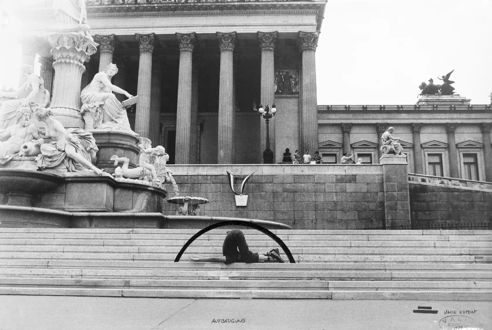 Valie Export, AUFBEUGUNG (1976); The 1980 Venice Biennale Works at Thaddaeus Ropac Ely House 2019