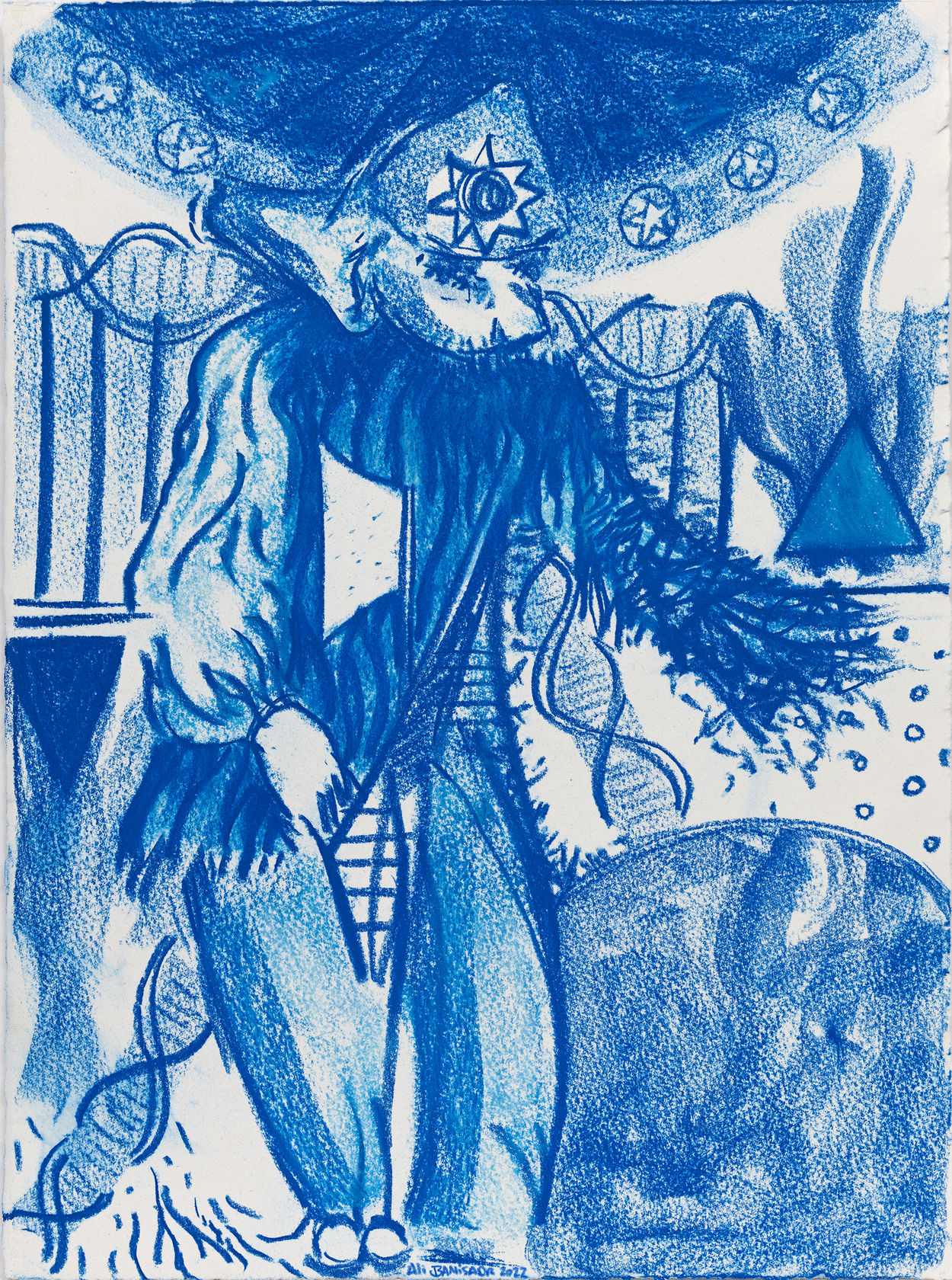 Ali Banisadr, The Alchemist, 2022