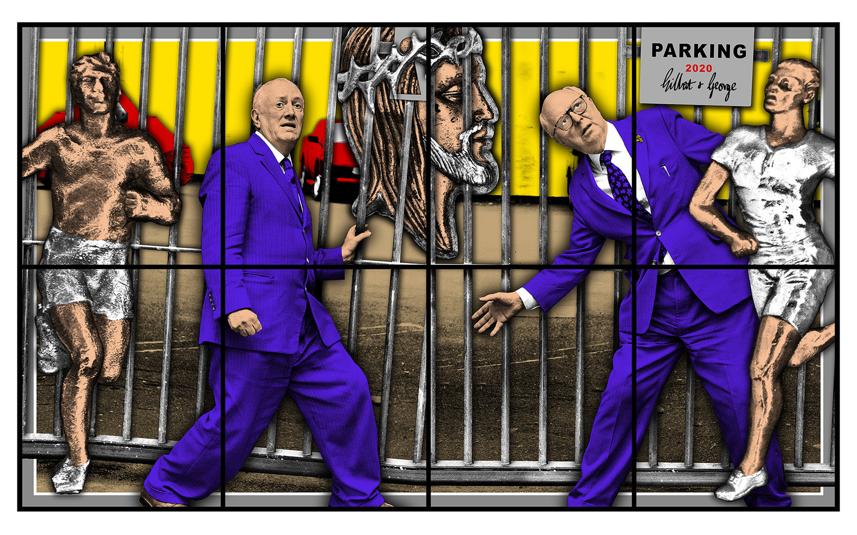 Gilbert & George, PARKING, 2020