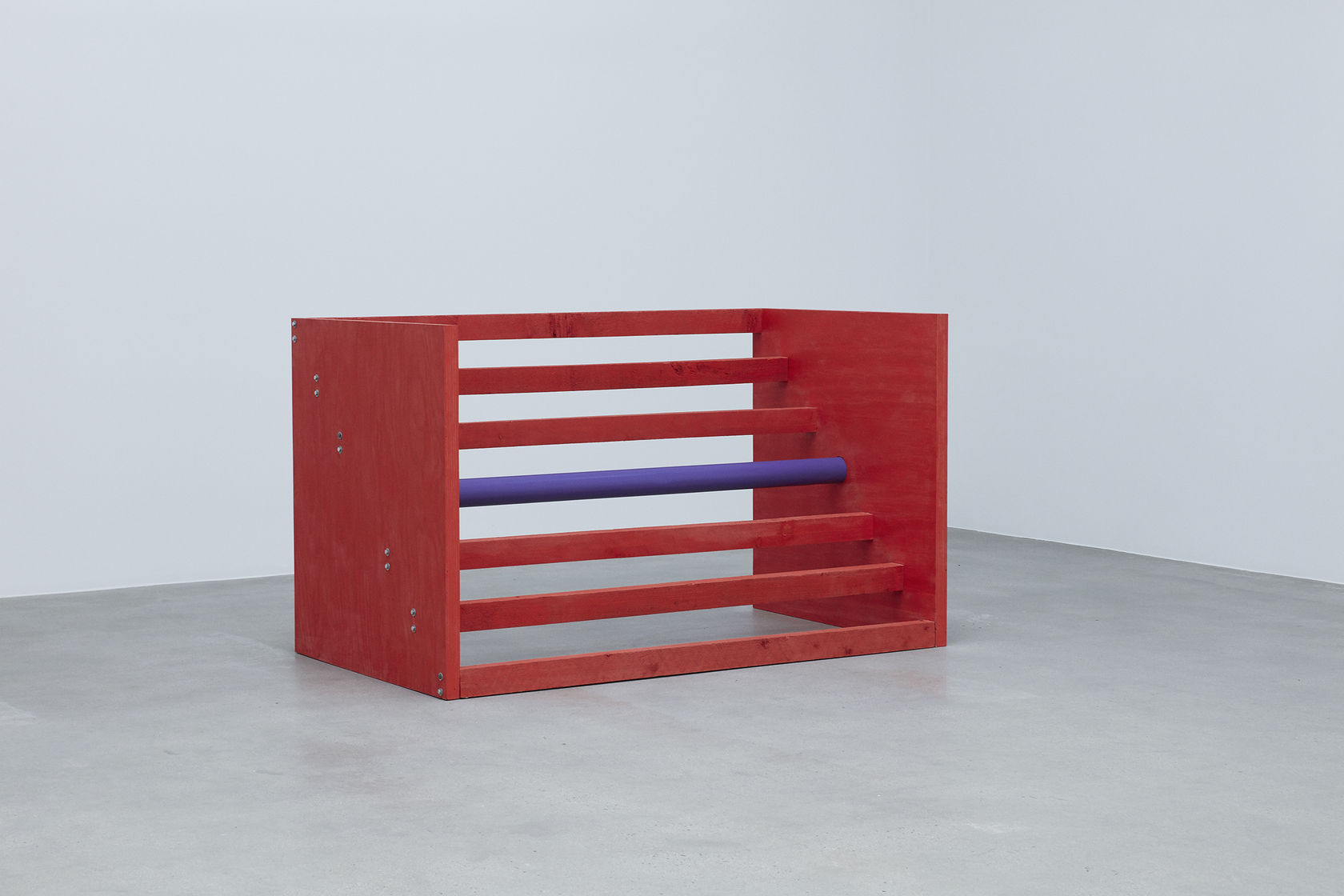 Donald Judd, Untitled (1963); Thaddaeus Ropac; © Judd Foundation / ADAGP, Paris, 2019