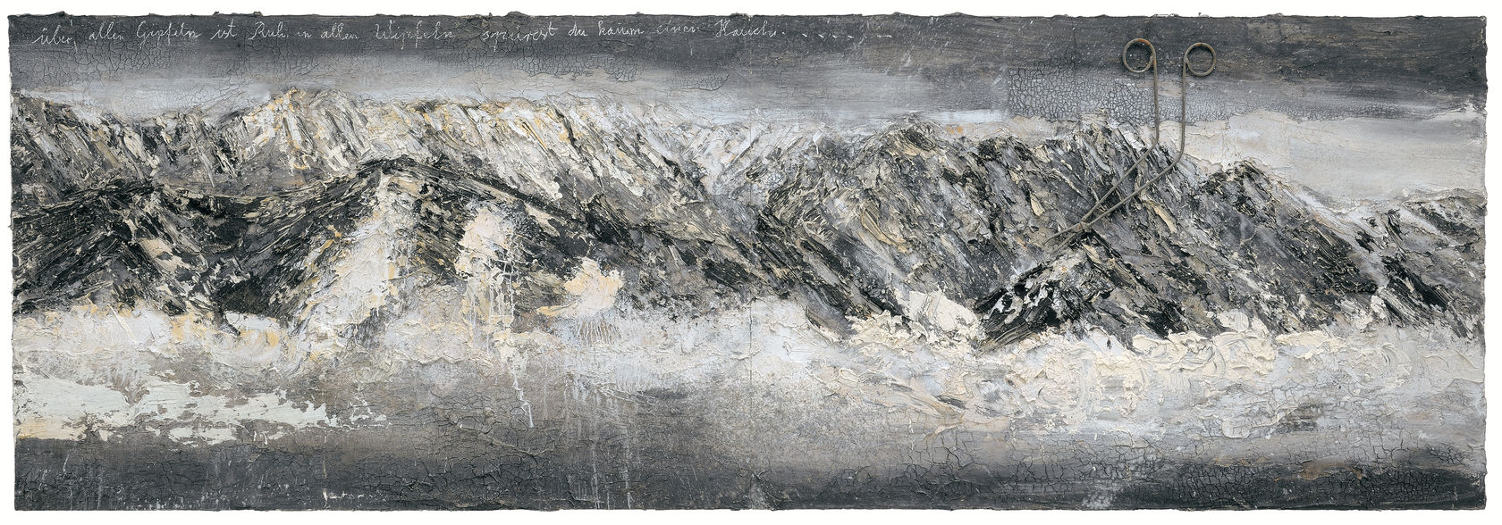 Anselm Kiefer, über allen Gipfeln ist ruh in allen Wipfeln spürst du kaum einen Hauch, 2011