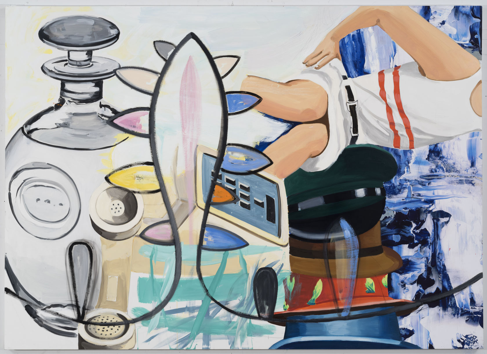David Salle, While I'm Gone, 2016