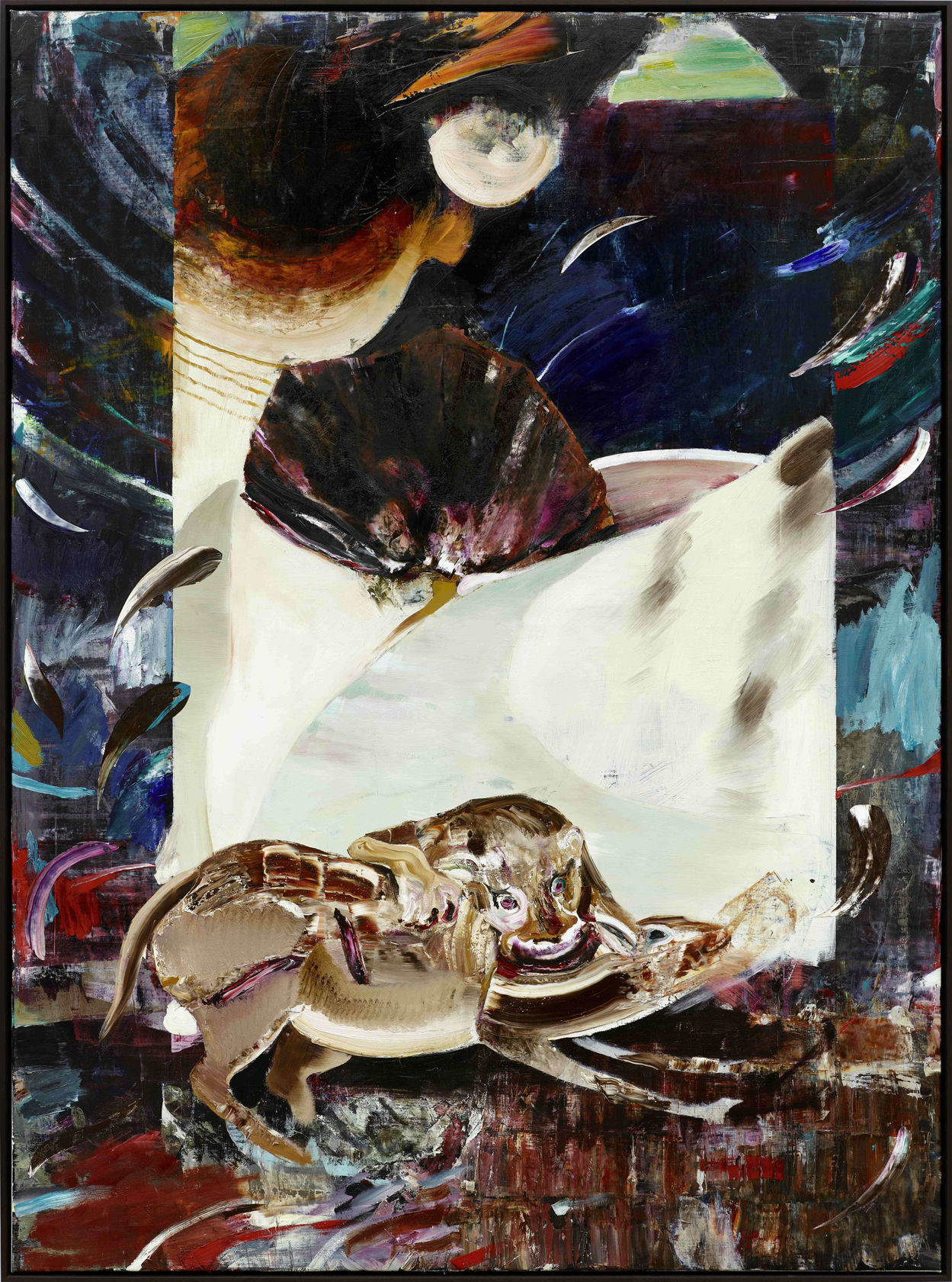 Adrian Ghenie, The Hungry Lion, 2015