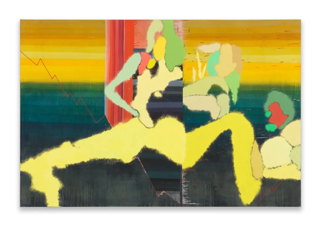 Daniel Richter, Hello, I love you, 2015