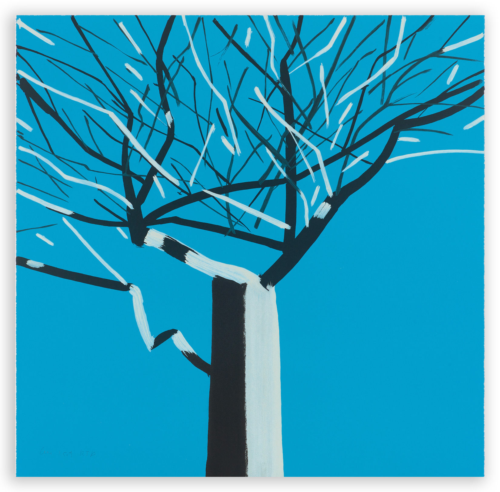 Tree 10, 2022 Screenprint in 10 colours 96.2 x 95.6 cm (37.87 x 37.62 in) $30,000