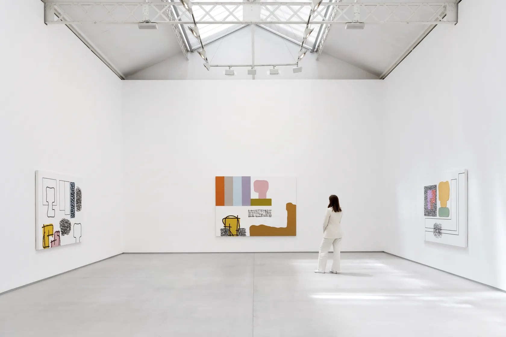 Jonathan Lasker New Paintings