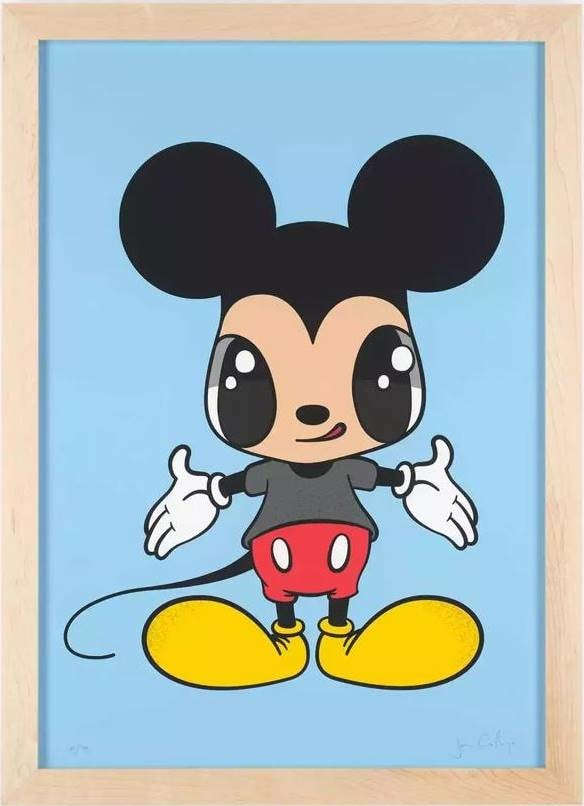 Javier Calleja, Mickey Mouse Now and Future, 2021 | Maddox Gallery