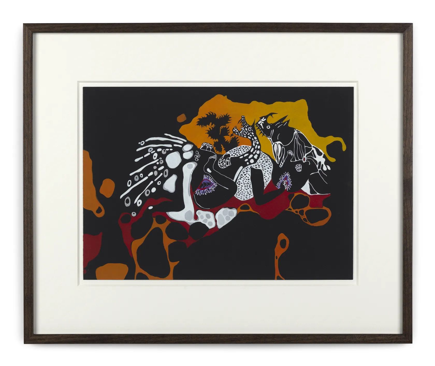 Rivane Neuenschwander Trôpego Trópico (Laranja) [Dark Tropics (Orange)], 2022