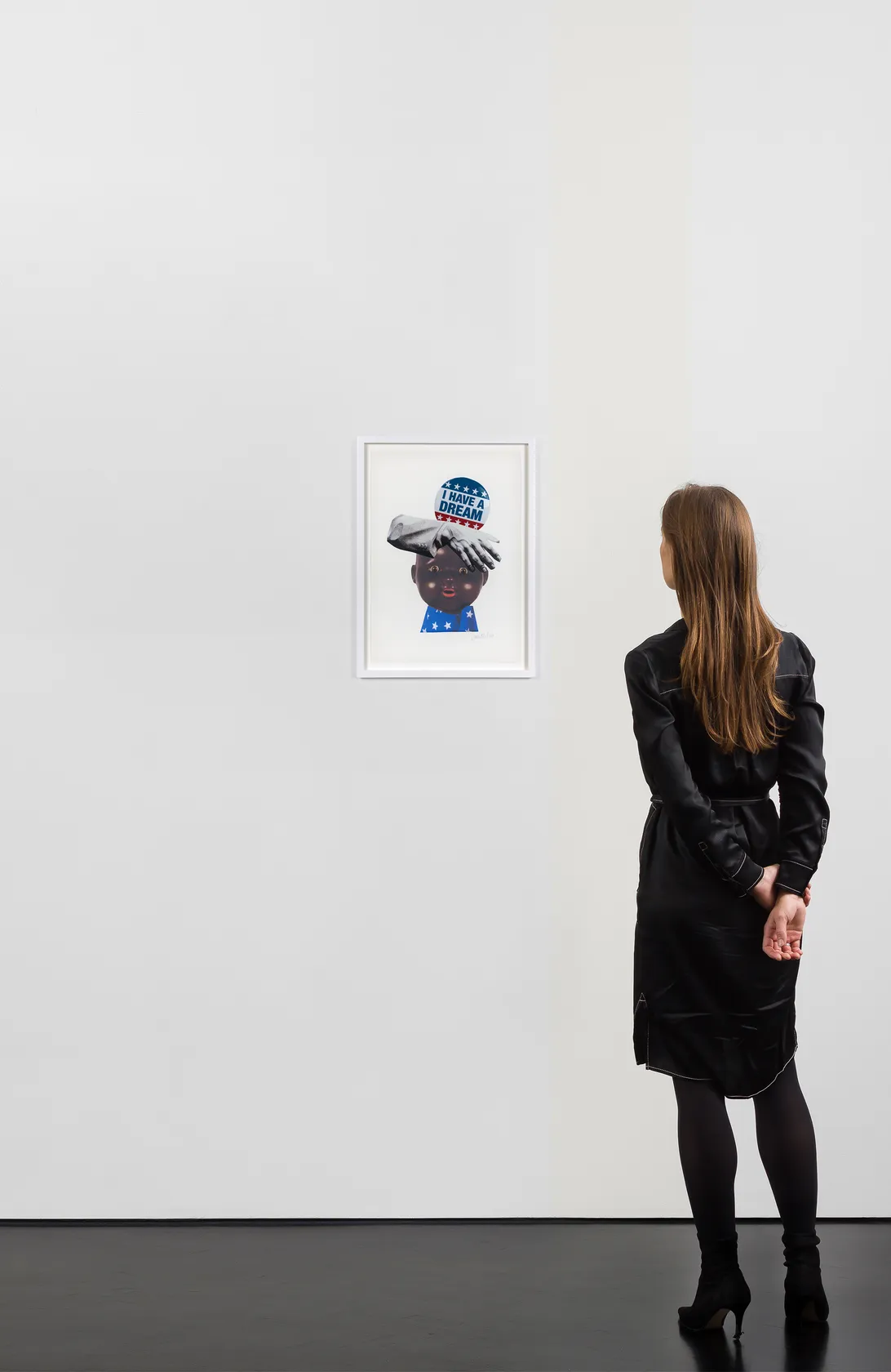 Deborah Roberts One history, two versions (Bullet Points), 2019