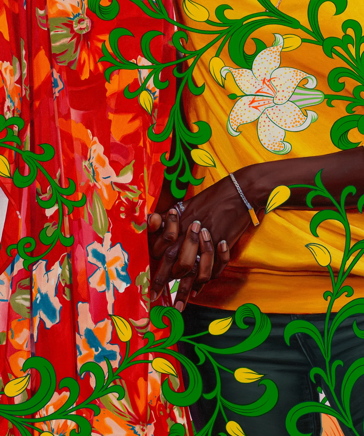 Kehinde Wiley Three Graces, 2023