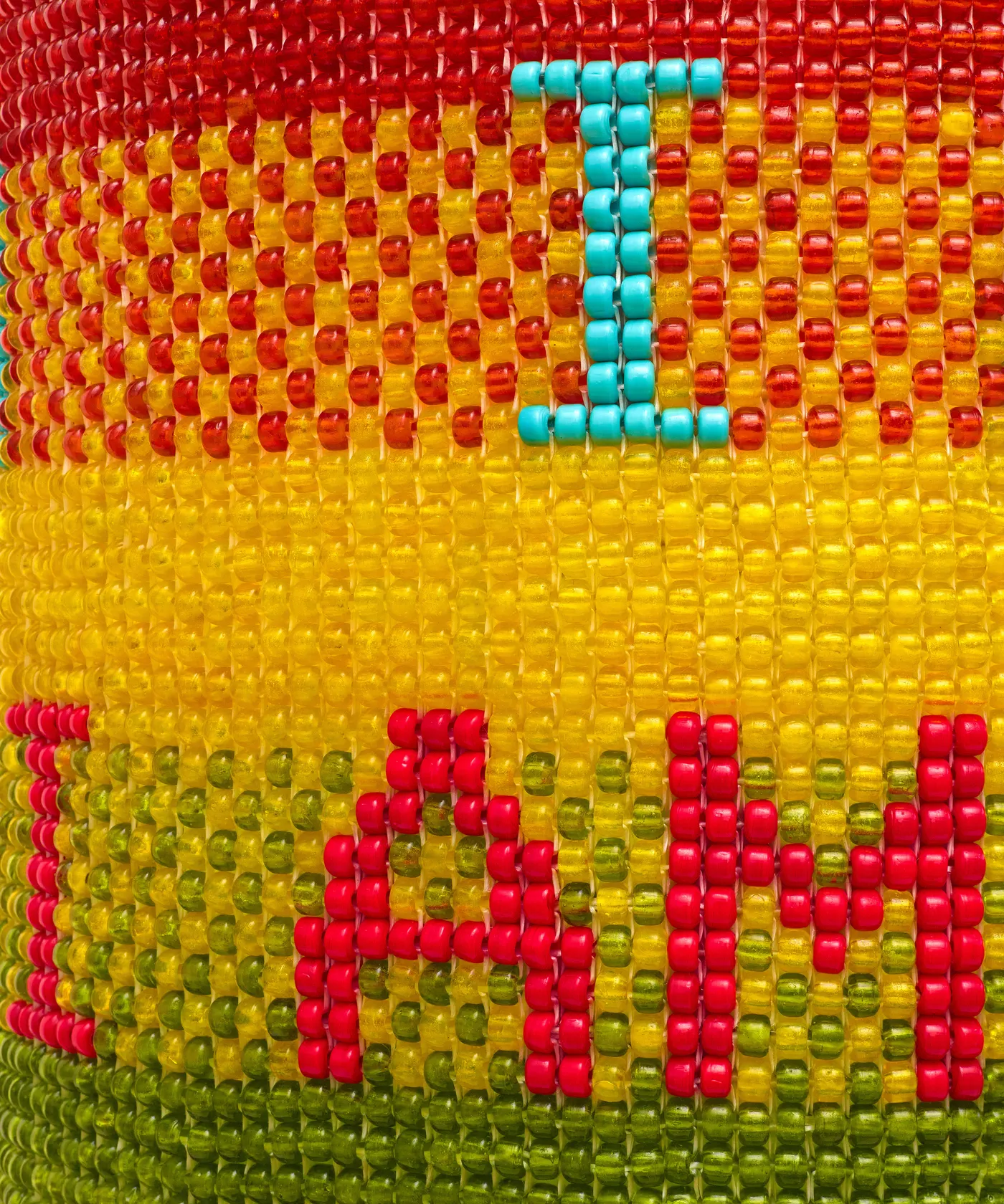 Jeffrey Gibson I AM A RAINBOW, 2022