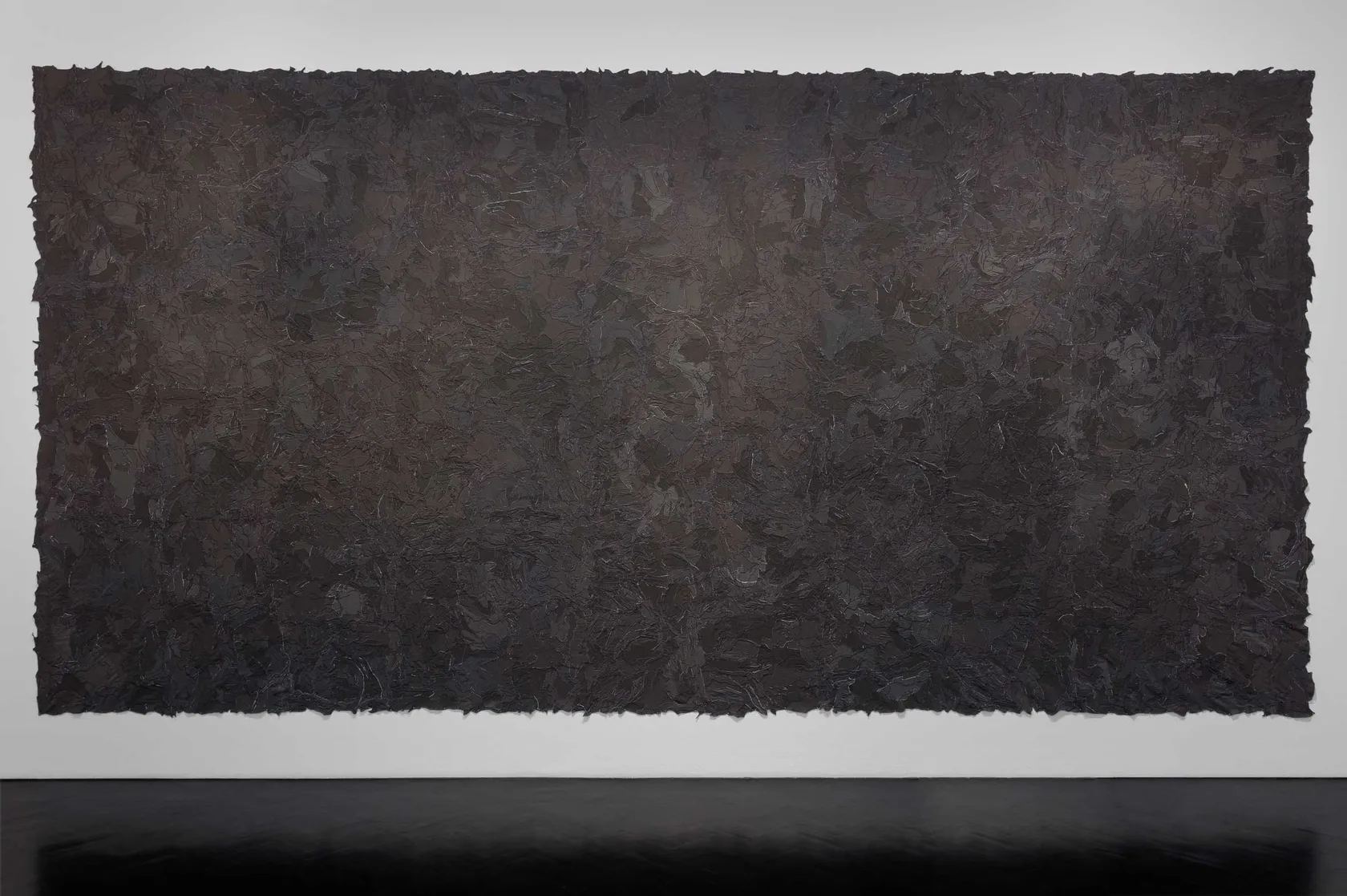 Jim Hodges end of time (dark gray), 2008