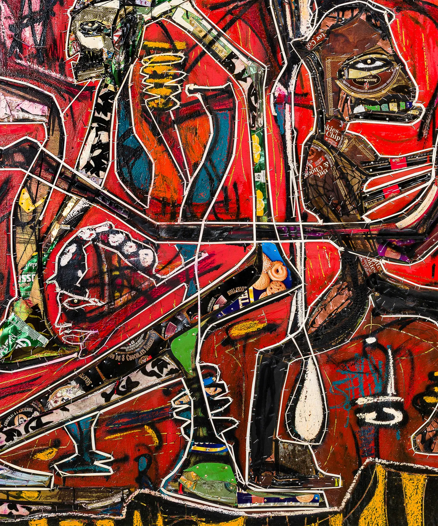 Alexandre Diop Les Flammes De l'Enfer Dans Les Yeux d'Un Homme – La Fourmilière, 2025