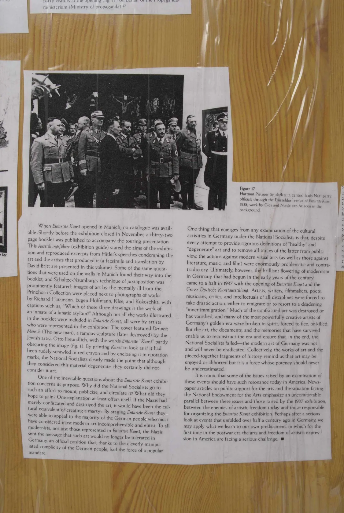 Thomas Hirschhorn, Europa, 1999