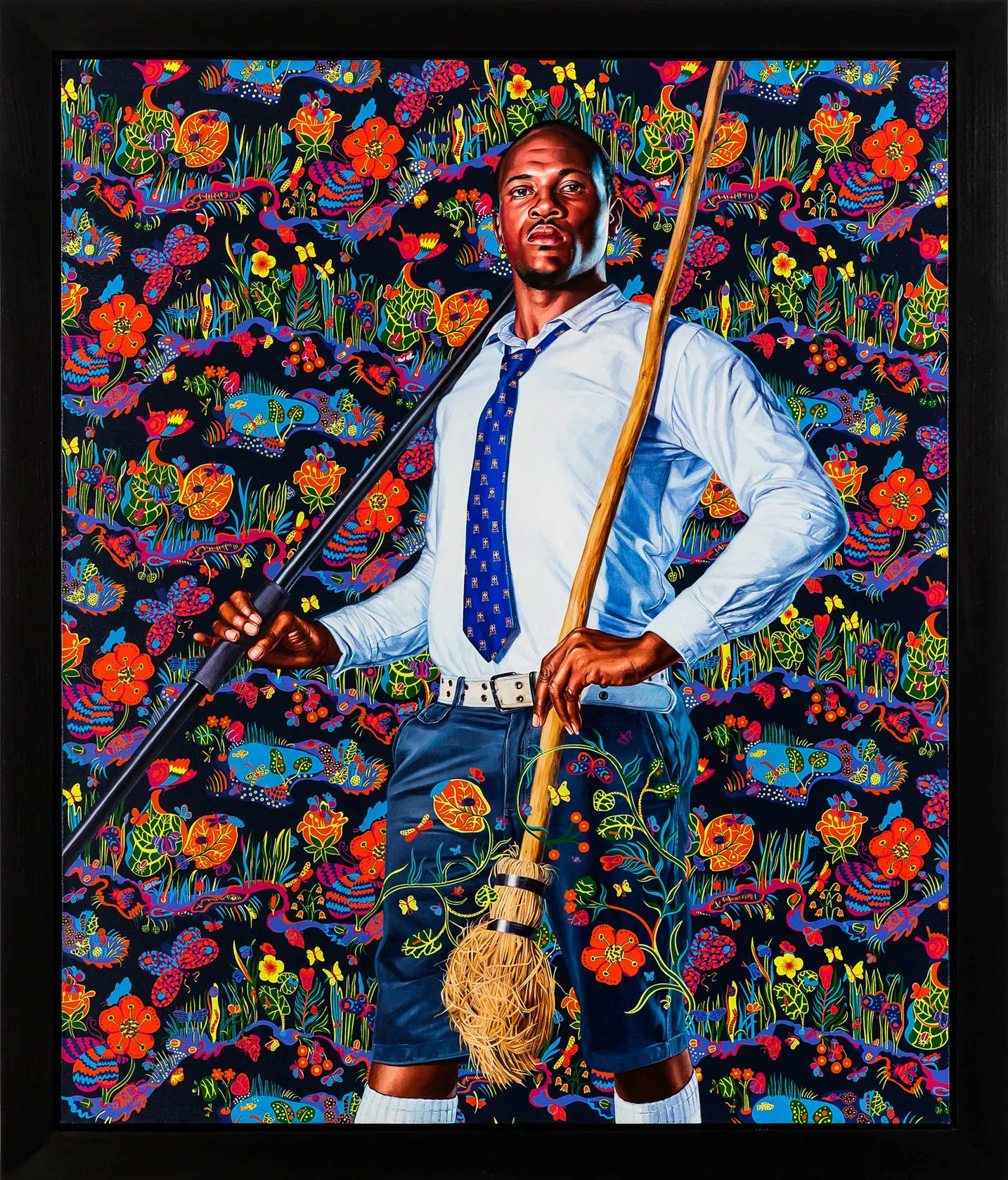 Kehinde Wiley, A Boy As a Shepherd, 2015