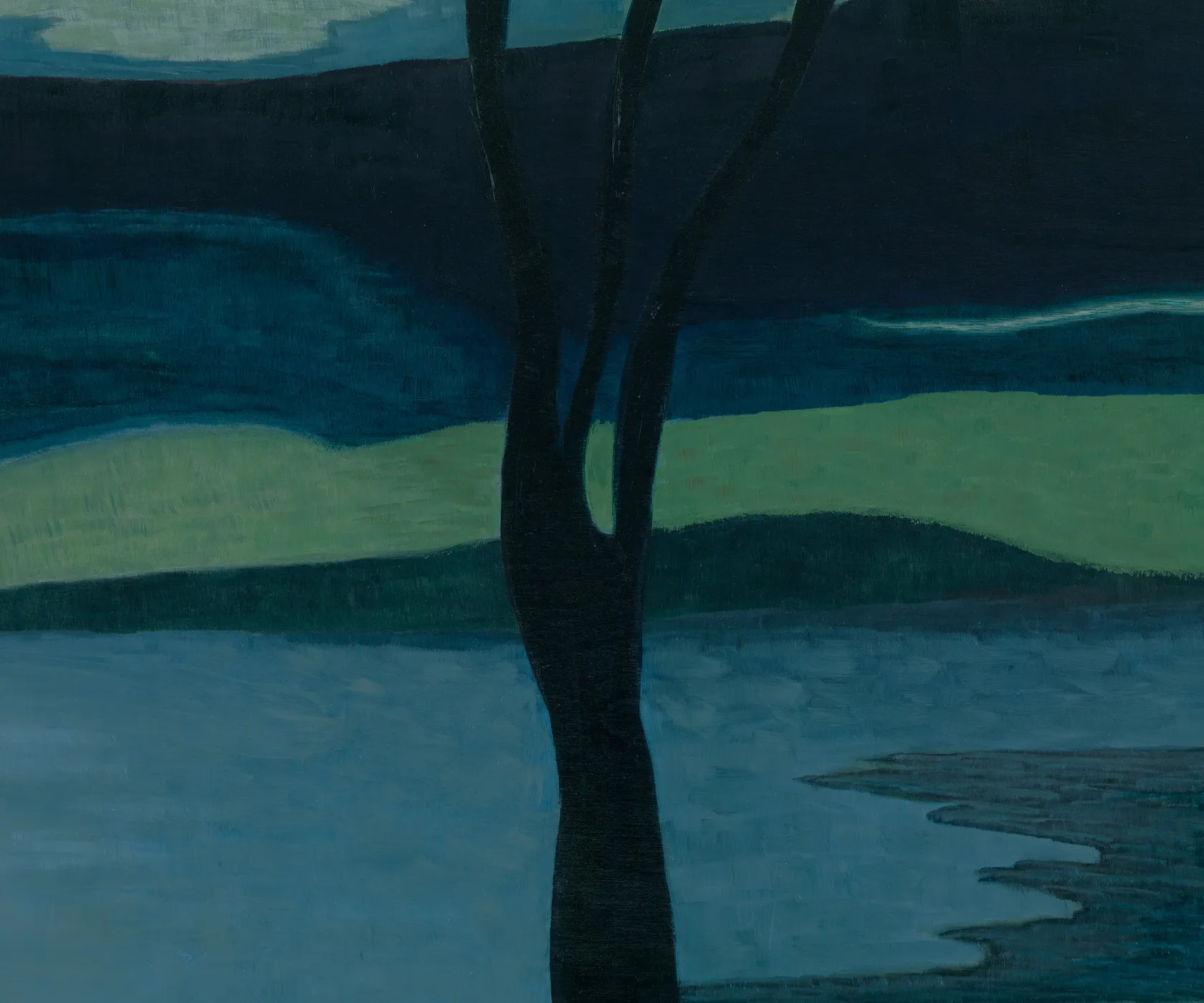 Anne Rothenstein Night Flood, 2025
