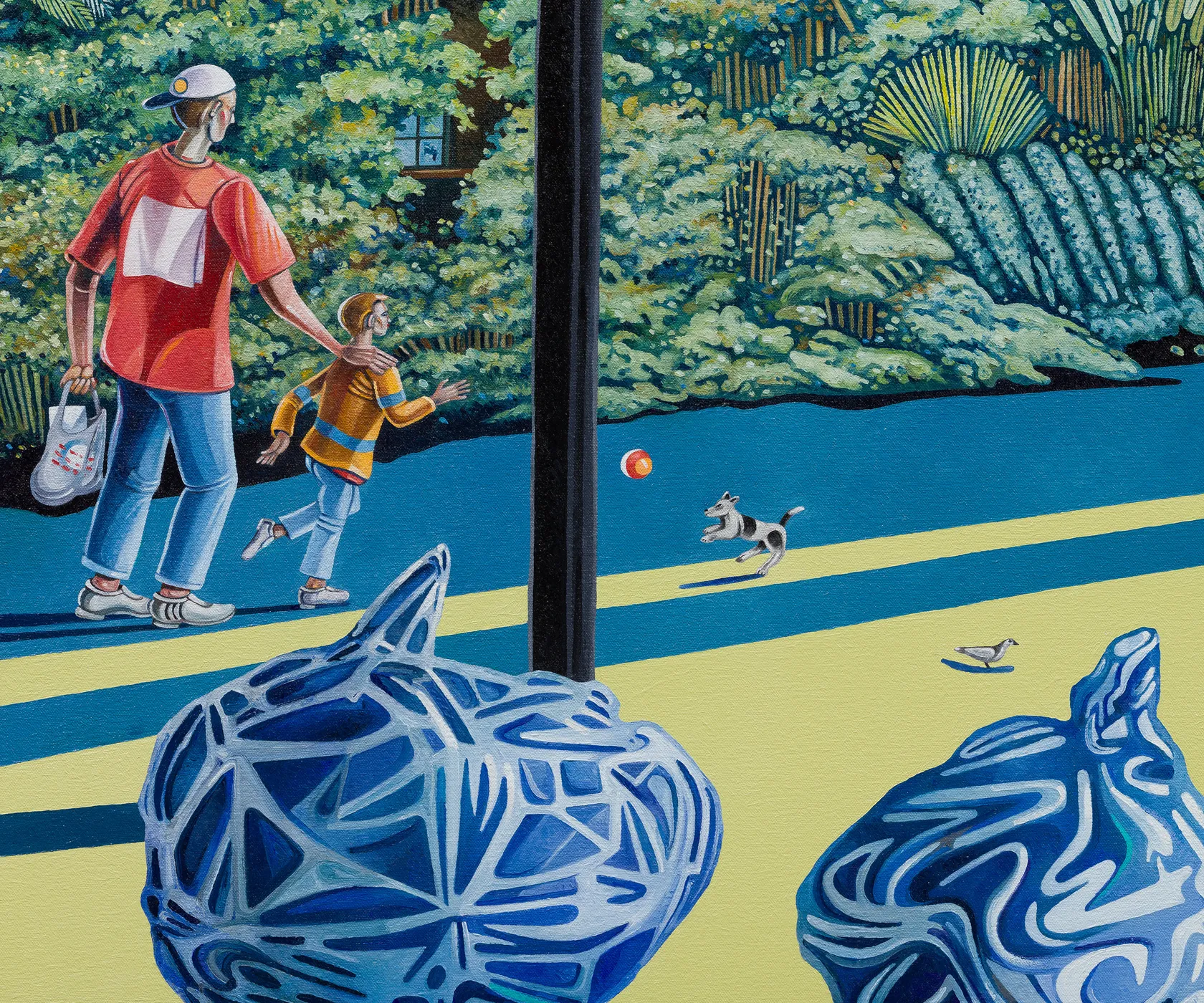 Caroline Coon Portobello Green: A quiet weekday afternoon, 2024