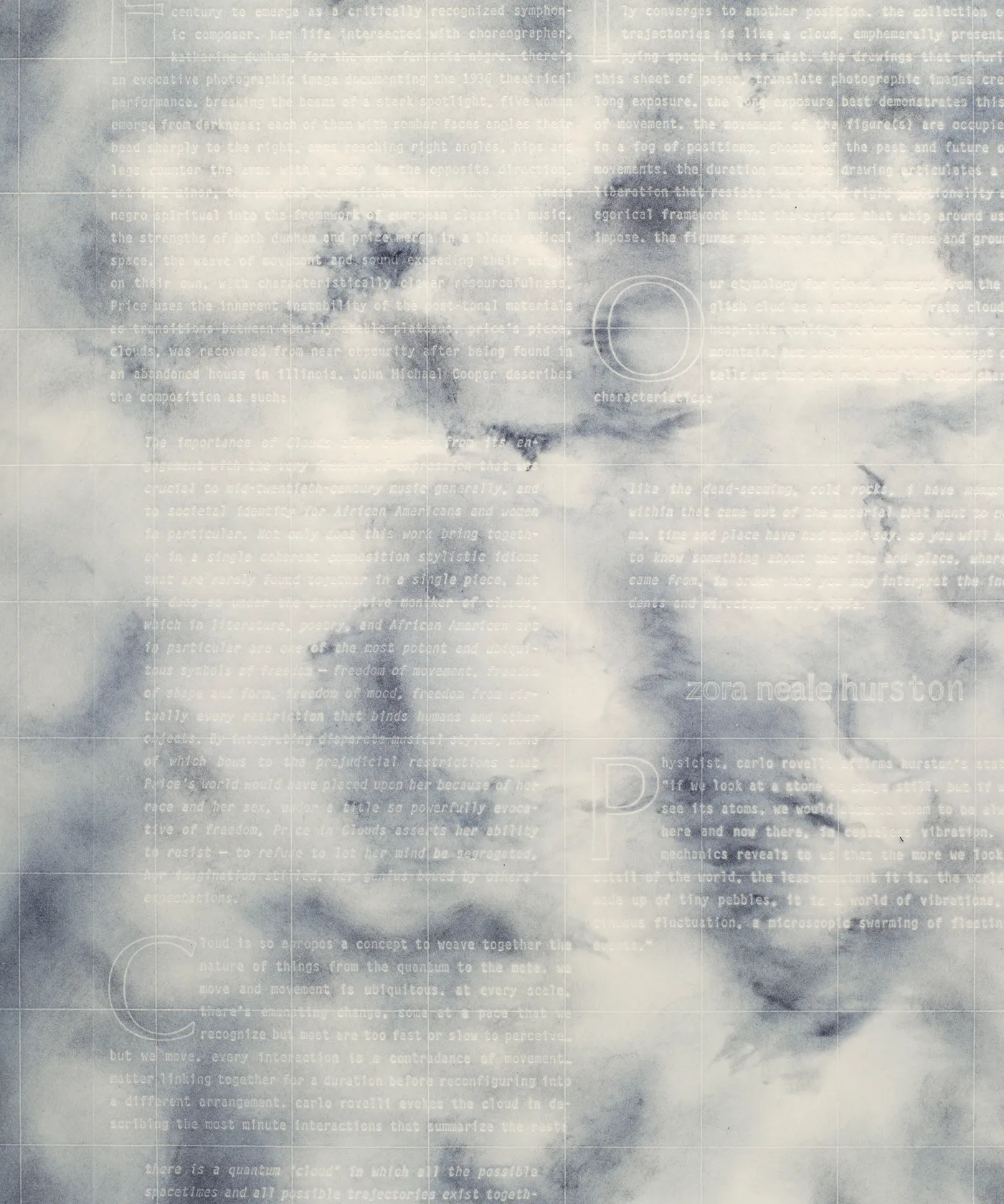 Kenturah Davis clouds II, 2024