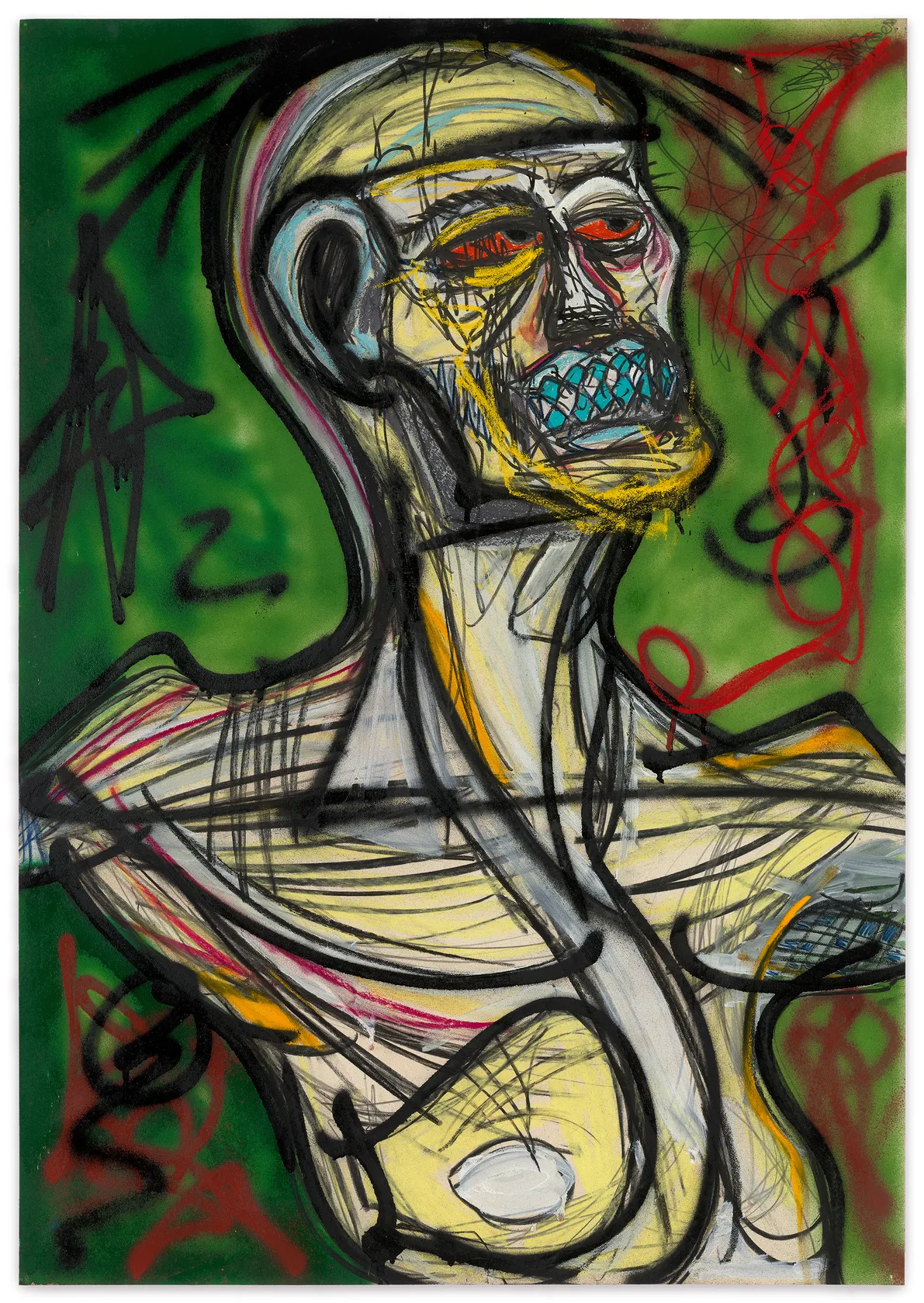 Alexandre Diop Head of an Amazon, 2025