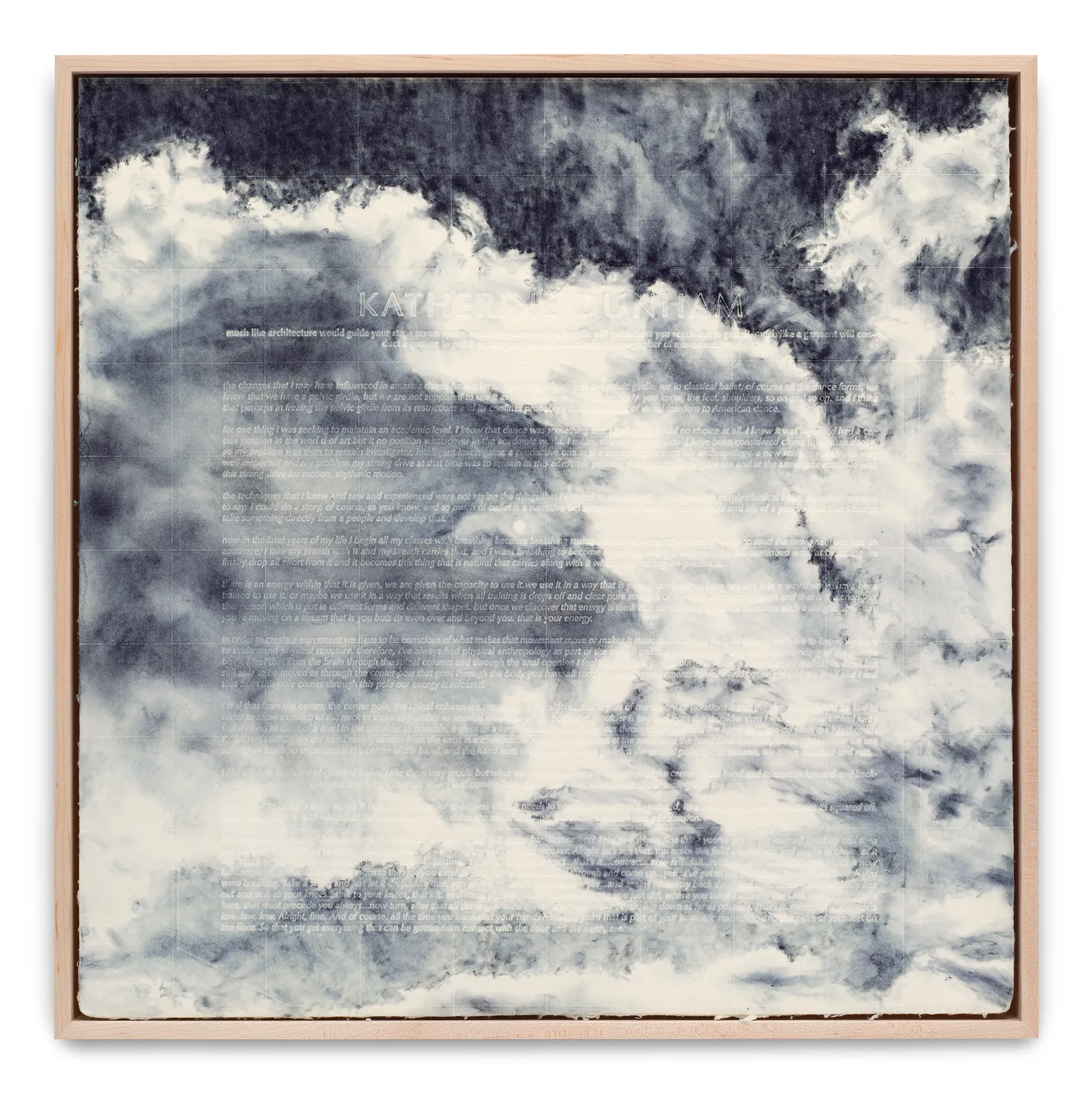 Kenturah Davis clouds V, 2024