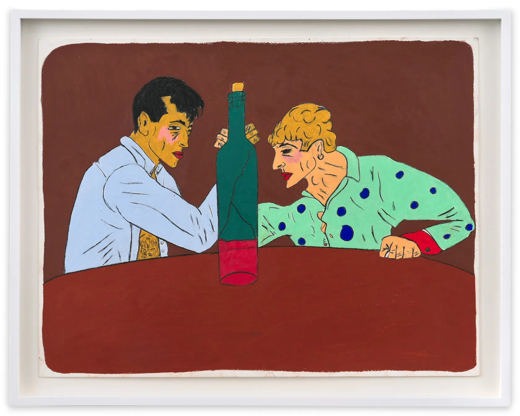 Soufiane Ababri Bedwork / Everyone has their own Maslow pyramid, 2024